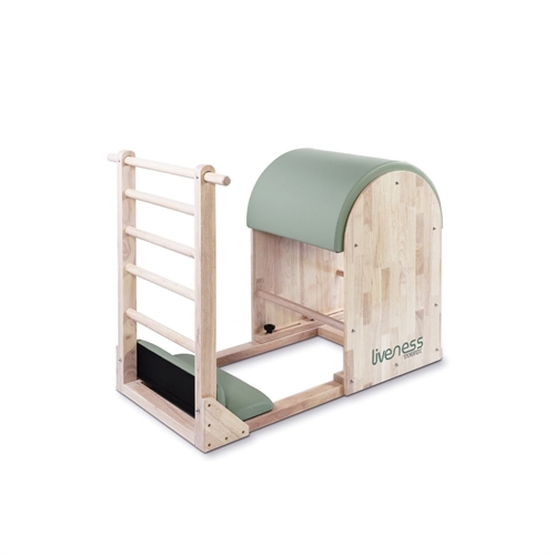 PTX1900 Oak Wood Ladder Barrel Green Tea